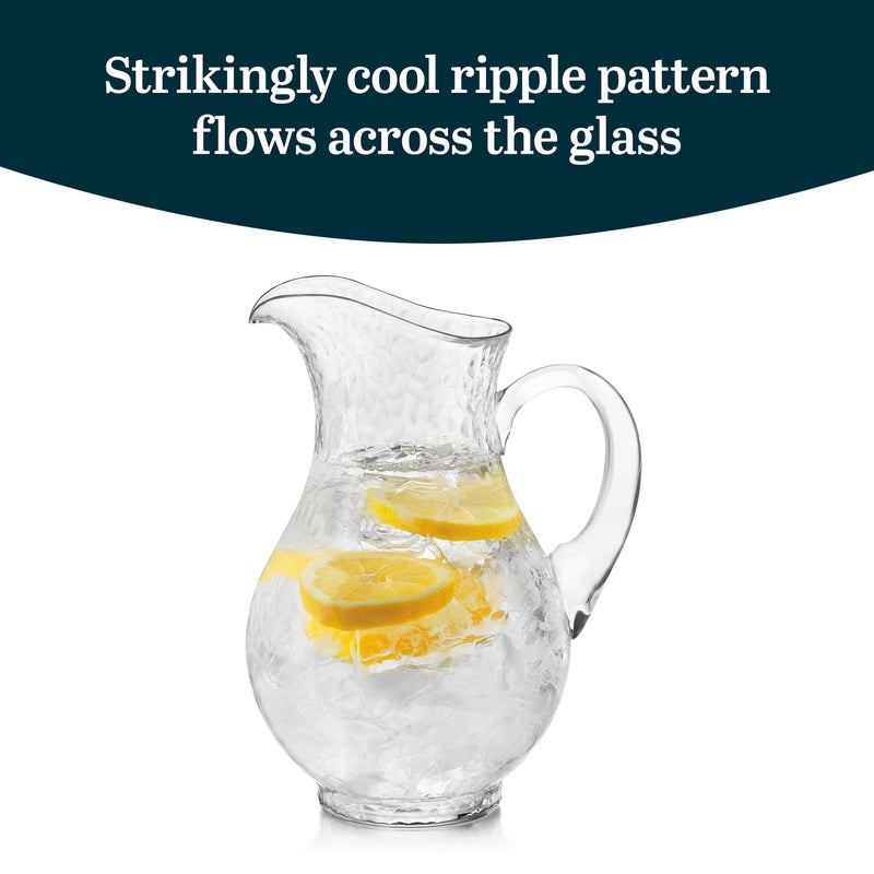 Libbey Yucatan Glass Pitcher, 86.9-ounce - Image 4